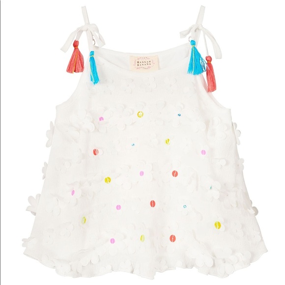 Hannah Banana Other - Hannah Banana Flower Tank